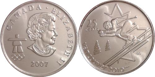 25 Цент Канада Никель Елизавета II (1926-2022)
