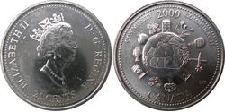 25 Цент Канада Нікель Єлизавета II (1926-2022)