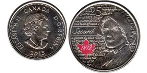 25 Цент Канада Нікель Єлизавета II (1926-2022)