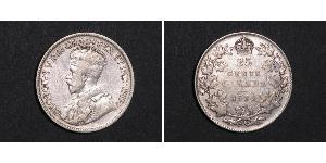 25 Цент Канада Серебро Георг V (1865-1936)