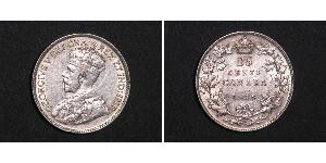 25 Цент Канада Серебро Георг V (1865-1936)
