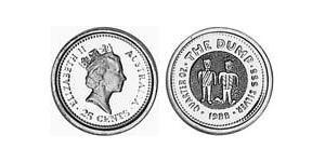 25 Цент Австралія (1939 - ) Срібло Єлизавета II (1926-2022)