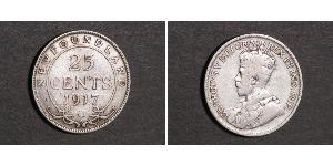 25 Цент Канада Срібло Георг V (1865-1936)