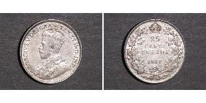 25 Цент Канада Срібло Георг V (1865-1936)