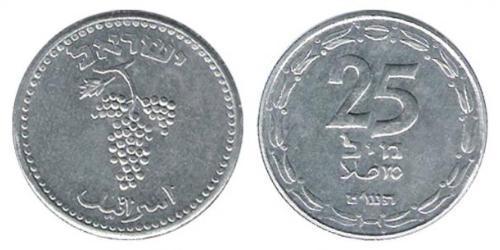 25 Шекель Израиль (1948 - ) Алюминий-Магний 