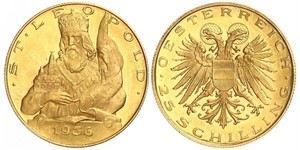 25 Шилінг Federal State of Austria (1934-1938) Золото 