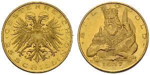 25 Шилінг Federal State of Austria (1934-1938) Золото 