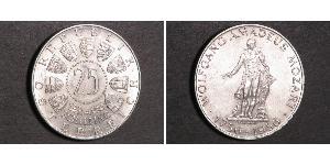 25 Шилінг Австрійська Республіка (1955 - ) Срібло Вольфганг Амадей Моцарт