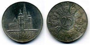 25 Шилінг Австрійська Республіка (1955 - ) Срібло 