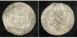 28 Stuiver Países Bajos Plata Matthias, Holy Roman Emperor (1557 - 1619)