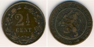 2 1/2 Cent Königreich der Niederlande (1815 - ) Bronze 
