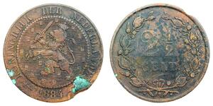 2 1/2 Cent Niederlande  