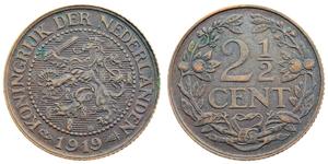 2 1/2 Cent Niederlande  