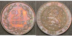 2 1/2 Cent Niederlande  