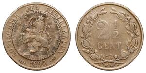 2 1/2 Cent Niederlande  