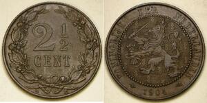 2 1/2 Cent Paesi Bassi  