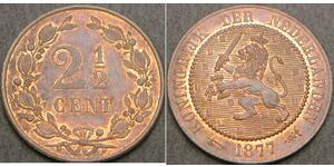 2 1/2 Cent Paesi Bassi  