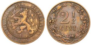 2 1/2 Cent Paesi Bassi  