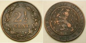 2 1/2 Cent Paesi Bassi  