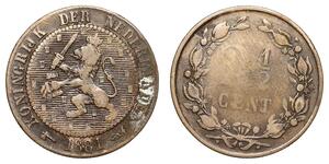 2 1/2 Cent Paesi Bassi  