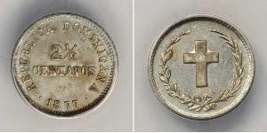 2 1/2 Centavo Repubblica Dominicana  