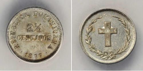 2 1/2 Centavo République dominicaine  