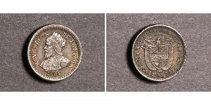 2 1/2 Centesimo Panamá Argento 