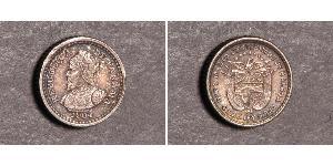 2 1/2 Centesimo Panamá Argento 