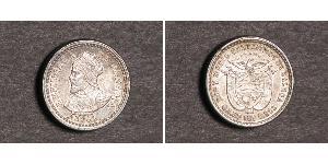 2 1/2 Centesimo Panamá Argento 