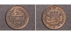 2 1/2 Centime Luxembourg (pays) Bronze 