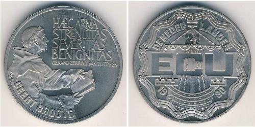 2 1/2 Ecu Reino de los Países Bajos (1815 - ) Níquel/Cobre 