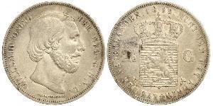 2 1/2 Gulden Königreich der Niederlande (1815 - ) Silber Wilhelm III. (Niederlande)
