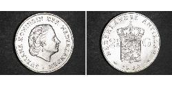 2 1/2 Gulden Niederländische Antillen (1954 – 2010) Silber Juliana of the Netherlands (1909 – 2004)