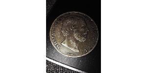 2 1/2 Gulden 荷兰王国 銀 威廉三世 (尼德兰)