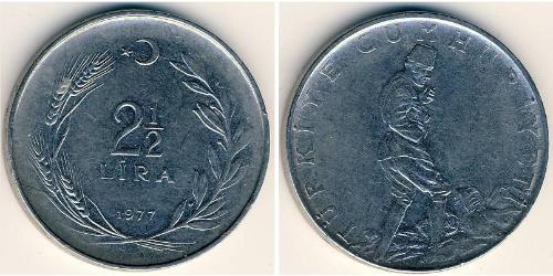 2 1/2 Lira Turquía (1923 - )  