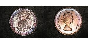 2 1/2 Shilling Südafrika (1910 - ) Silber Elizabeth II (1926-2022)
