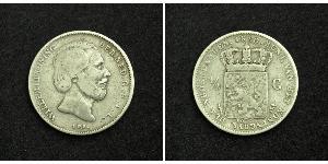 2 1/2 Гульден Королевство Нидерланды (1815 - ) Серебро Виллем III