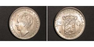 2 1/2 Гульден Королівство Нідерланди (1815 - ) Срібло Вільгельміна (королева Нідерландів)(1880 - 1962)