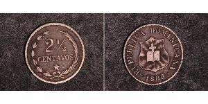 2 1/2 Сентаво Домініканська Республіка Срібло 