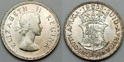 2 1/2 Шиллинг Южно-Африканская Республика (1910 - ) Серебро Елизавета II (1926-2022)