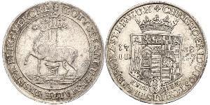 2/3 Thaler Alemania / States of Germany Plata 