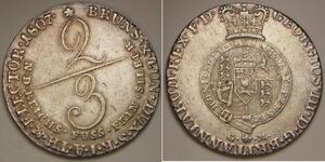 2/3 Thaler Hannover Silber 