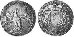 2/3 Thaler County of Arenberg (1549 - 1810) Silver Charles Eugene, 2nd Duke of Arenberg (1633–1681)