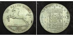 2/3 Thaler States of Germany Silver 