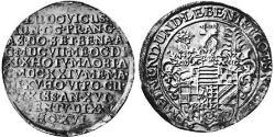 2/3 Thaler Principality of Anhalt-Köthen (1603 -1853) 銀 