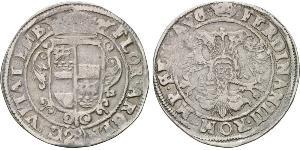 2/3 Thaler 德国 銀 斐迪南二世 (神圣罗马帝国) (1578 -1637)