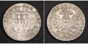 2/3 Thaler 神圣罗马帝国 (962 - 1806) 銀 