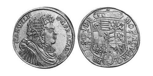2/3 Талер Principality of Anhalt-Zerbst (1544 - 1796) Срібло Карл Вільгельм (князь Анхальт-Цербстький)(1652 – 1718)