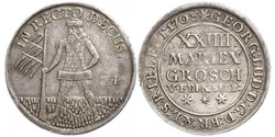 2/3 Thaler / 1 Gulden / 24 Mariengroschen States of Germany Argent 