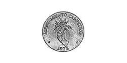 2.5 Centesimo Panamá Cobre 